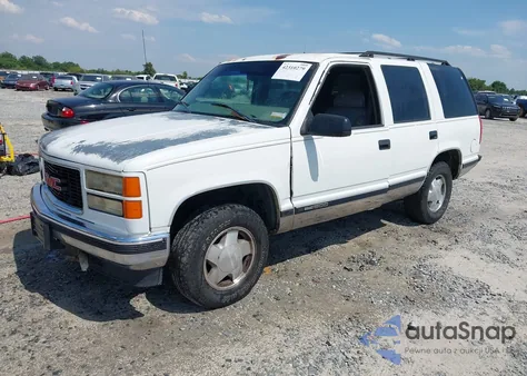 1999 GMC Yukon Slt Cmi from USA, damaged, VIN 1GKEK13R6XJ721075